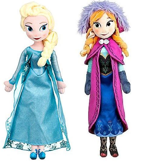 disney frozen doll anna|elsa and anna plush frozen.